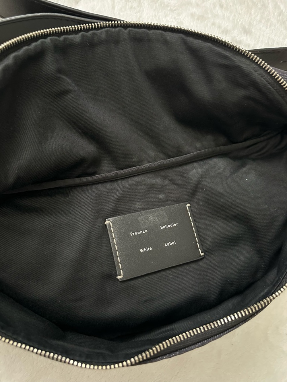 Proenza Schouler White Label Denim Stanton Sling Bag - Picture 5 of 16